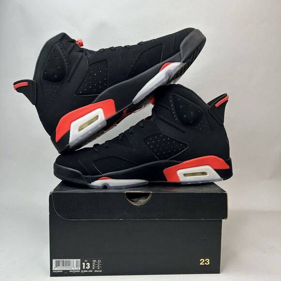 Nike Air Jordan 6 VI Retro “Black Infrared” 2019 - Picture 3 of 4